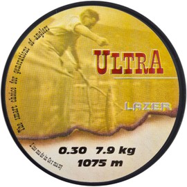 LAZER LINE ULTRA Carp Monofil Angelschnur 1075m DIA 0,30mm Test 7,9kg Karpfenangeln Schnur - Karpfen Angeln - Grundangeln - Monofilament Angelsehne - Nylonfaden Vorfach – Vorfachschnur - Method Feeder