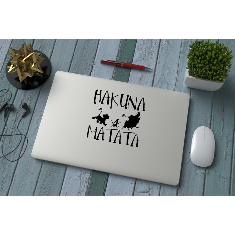 Hakuna Lion And Friends Novelty Window Laptop Wall Car Matata