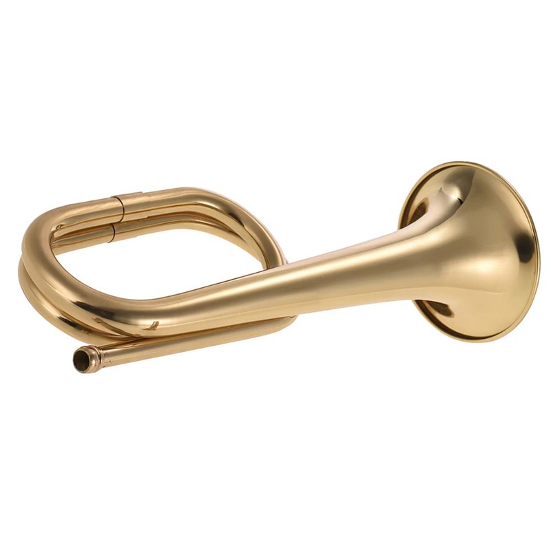 COMETX Cavalry Trumpet Signal Horn Call with Mouthpiece for School