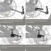 NICEDACK Bicycle Trailer Coupling, Universal Bicycle Trailer Coupling, Dog Trailer