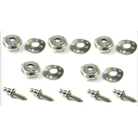 Lift The Dot Socket, Backing Plate & 5/8" Screw Stud, 20 Piece Set
