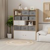 ENUMAIL Collapsible Storage Boxes, Fabric Cloth Organizer Baskets, Cube Bins