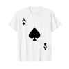 Maglietta Ace of Spades Blackjack Cards Poker 21 Maglietta
