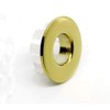 Sink Basin Trim Overflow Cover Brass Insert in Hole Round