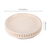 Kytree Round Coffee Table Tray 11x1.4, Modern Concrete Perfume Serving