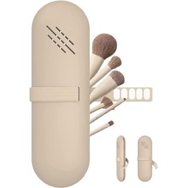 Organización impecable con MEISO: Descubre la comodidad de este Porta Brochas de Maquillaje Ideal para Viajes flexible que se adapta a cualquier bolso o maleta. Disfruta