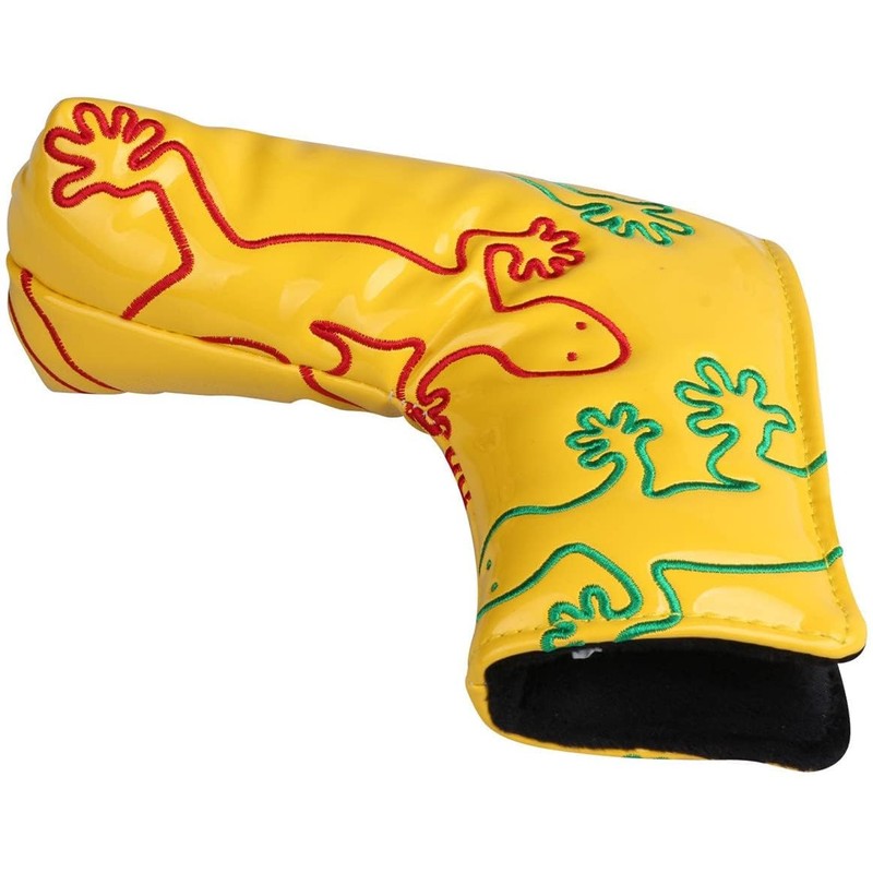 Scotty Cameron Pin-Type Magnetic Closure Putter Cover with Embroidered Gecko,