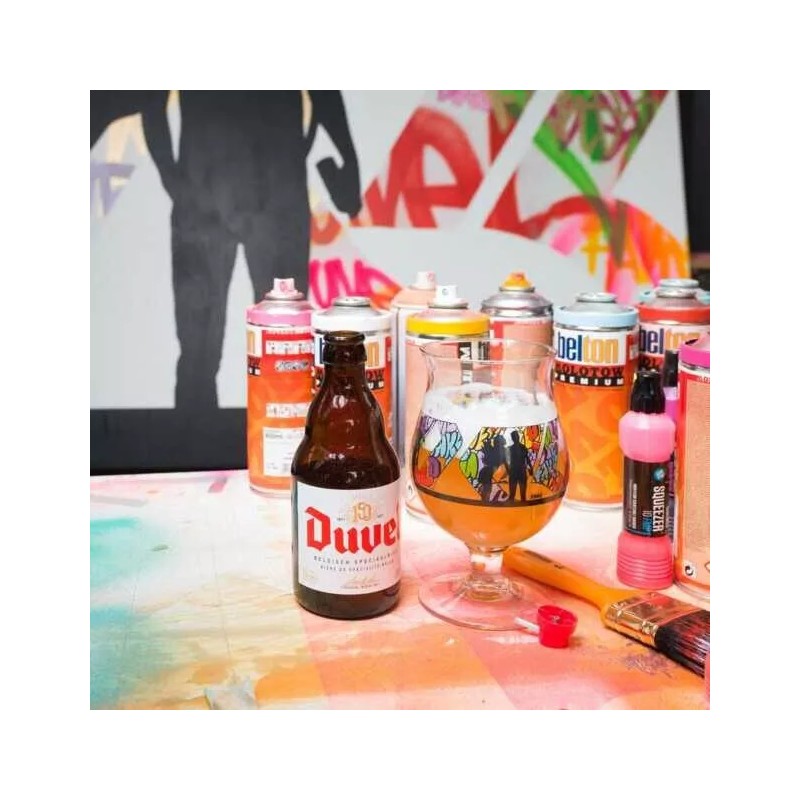 Duvel Beer Glass Chalice x Artist (FAKE) Limited Edition Collector’s