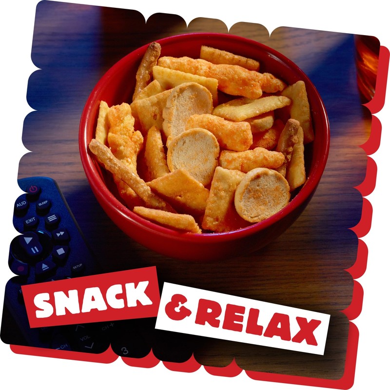 Cheez-It Snack Mix, Lunch Snacks, Double Cheese (6 Pouches)