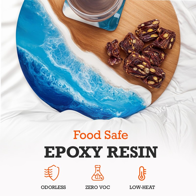 WiseBond Deep Pour Epoxy Resin 3/4 Gallon Kit, Slow Cure