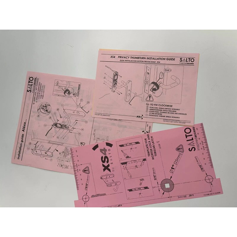 Salto xs4 - Model Ai6xx Dorm lock with Key Override