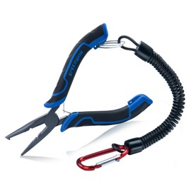 SPEEDWOX Fishing Split Ring Pliers, Fish Hook Remover, Split Ring Pliers, Fishing Tools, Fishing, Saltwater Fishing Tackle, Fishing Tools with Line Cutter, Crimping Tool, Fishing Line Clippers