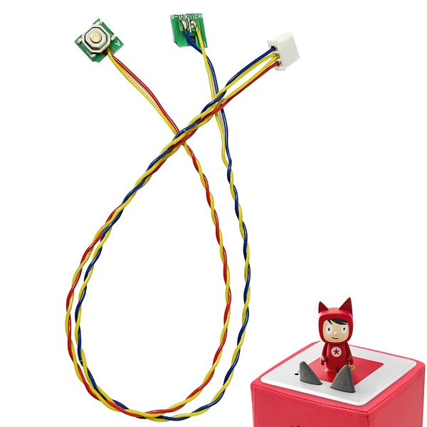 Tonies Toniebox Ears Alternative Replacement Cable Included Electronic Buttons, Black