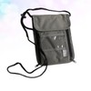 DOITOOL Compact Travel Wallet Neck Hanging Bag Multifunctional Passport Holder