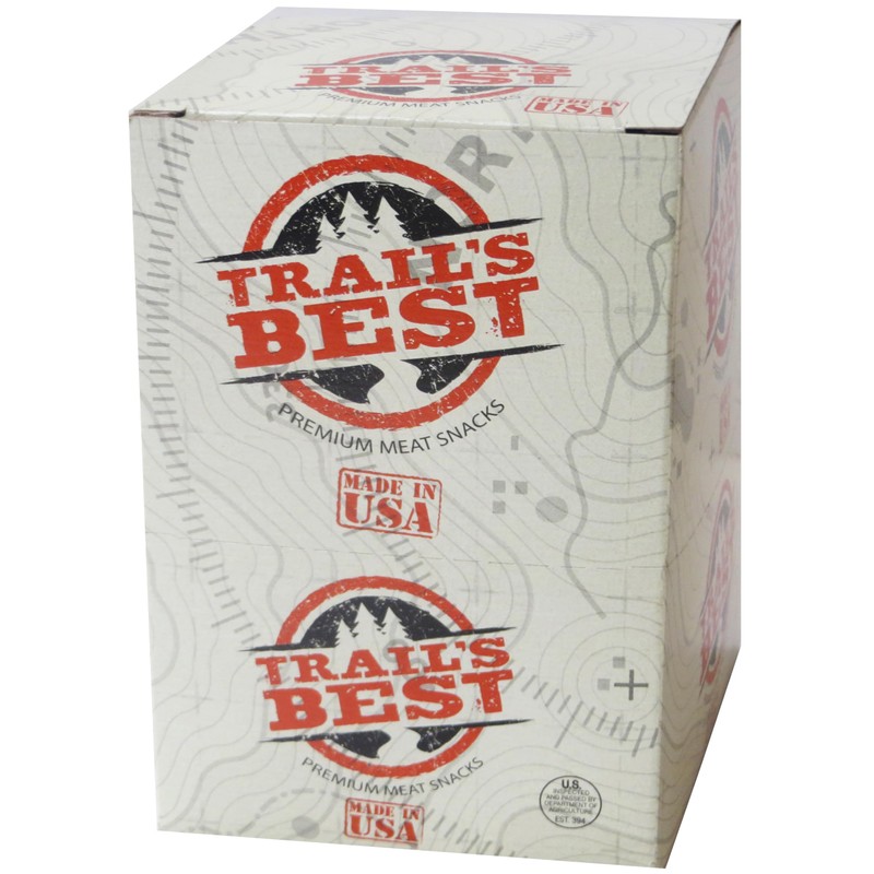 Trail's Best Twin Beef and Cheese Packs - 1oz Each