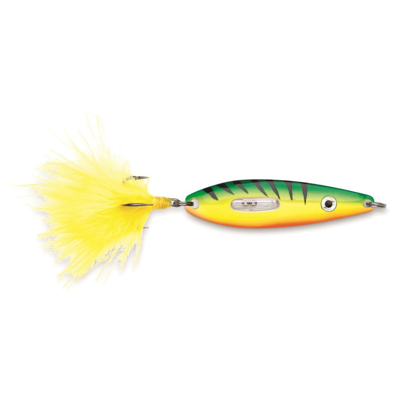Rattling Roach Spoon 1/32 oz Glow Hot Perch