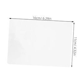 TEHAUX 100pcs Laminating Pouches for Photos Documents Thermal Laminating Sheets High Transparency Supplies