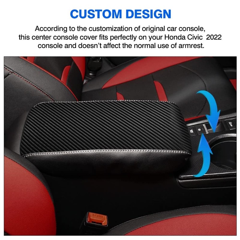 Karltys Civic Center Console Cover for 2022-2025 Honda Civic with