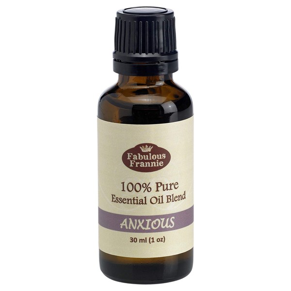 Fabulous Frannie Anxious - Stress relief Pure Essential Oil 30ml (Lavender, Bitter Orange, Bergamot and Clary Sage)