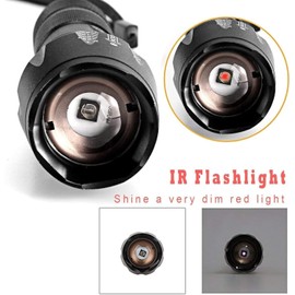 UltraFire IR Torch 940nm Infrared Light, Zoomable Infrared LED Lamp, Adjustable Focus Infrared IR Torch for Night Vision