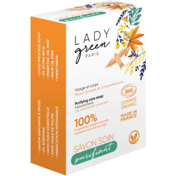 Lady Green Purifying Care Soap, 100 g