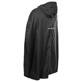Trespass Trespass Qikpac Poncho, Black, M, Compact Packaway Waterproof Poncho Adult Unisex, Medium, Black
