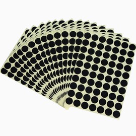 3/4 inch Color Coding Sticker Labels, Removable Sticky Round Circle Dot Sticker Labels for Small Business, Classroom, Office, Home Labeling Marking, 1050 PCS Per Pack (Green)