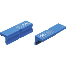 BGS 9796 | Bench Vice Jaw Protectors | plastic | 100 mm | 2 pcs.