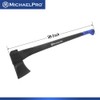 MichaelPro Splitting Axe with Weather-Resistant and Shock Absorbing Fiberglass Handle,