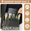 ZVRSUA Make Up Brush Belt Bag Cosmetic Bag – Professional