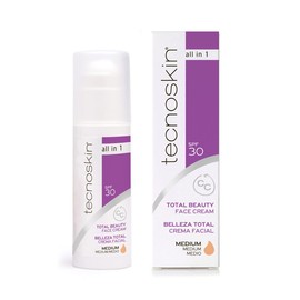 Tecnoskin Total Beauty Face Cream Medium SPF30, 50ml