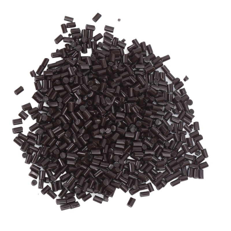 500g Hair Extension Bonding Granule Brown Strong Adhesion Reliable Wig