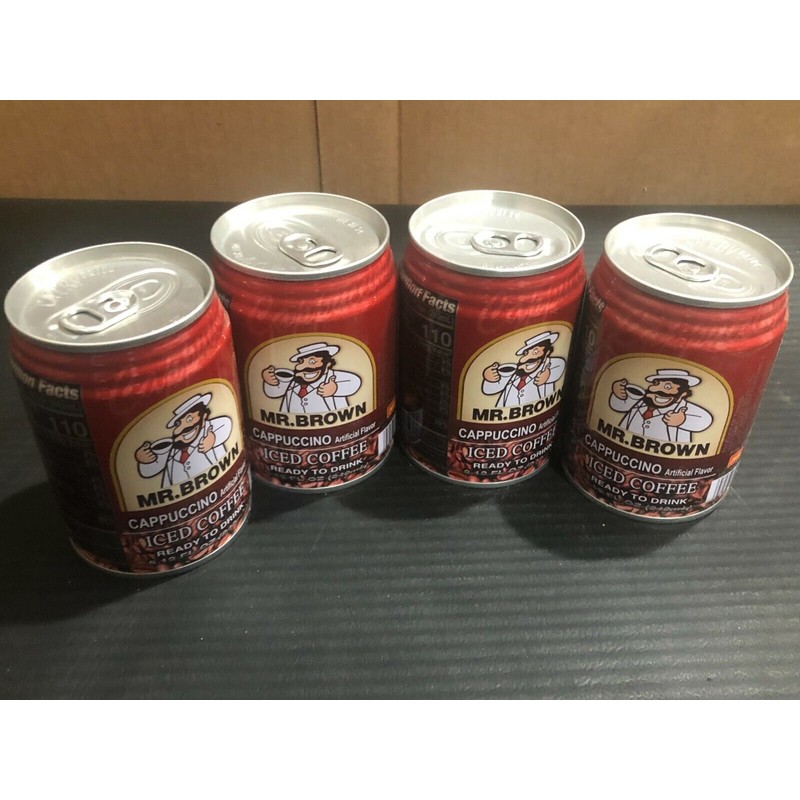 Mr. Brown ( 4 PK) Mr. Brown Iced Coffee CAPPUCCINO