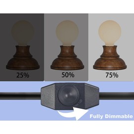 LUXON Beside Table lamp, Dimmalbe Small Table Lamp,Vintage Minimalist Solid Wood Night Stand Light,Desk Light for Living Room, Dorm, Home Office,Bedroom (8W LED Bulb Included)