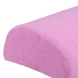 Hand Cushion,Nail Art Soft Sponge Pillow - Nail Art Table Mat Holder Pad, Salon Hand Rest Cushion,Detachable Washable Arm Rest Holder,Manicure Makeup Cosmetic Tools (PINK)