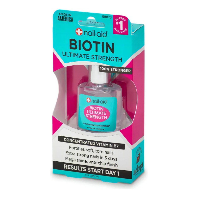 Base fortalecedora de uñas Nail-aid Biotin Ultimate Strength