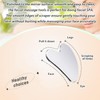Stainless Steel Gua Sha Facial Tools, Heart Shape Gua Sha