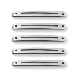 AMI All Sales 3525AM Billet Exterior Door Handle Inserts Set of 5-Anthracite Metallic, 5 Pack