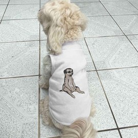 'Sitting Meerkat' Pet Dog/Cat T-Shirt (PT00096060)