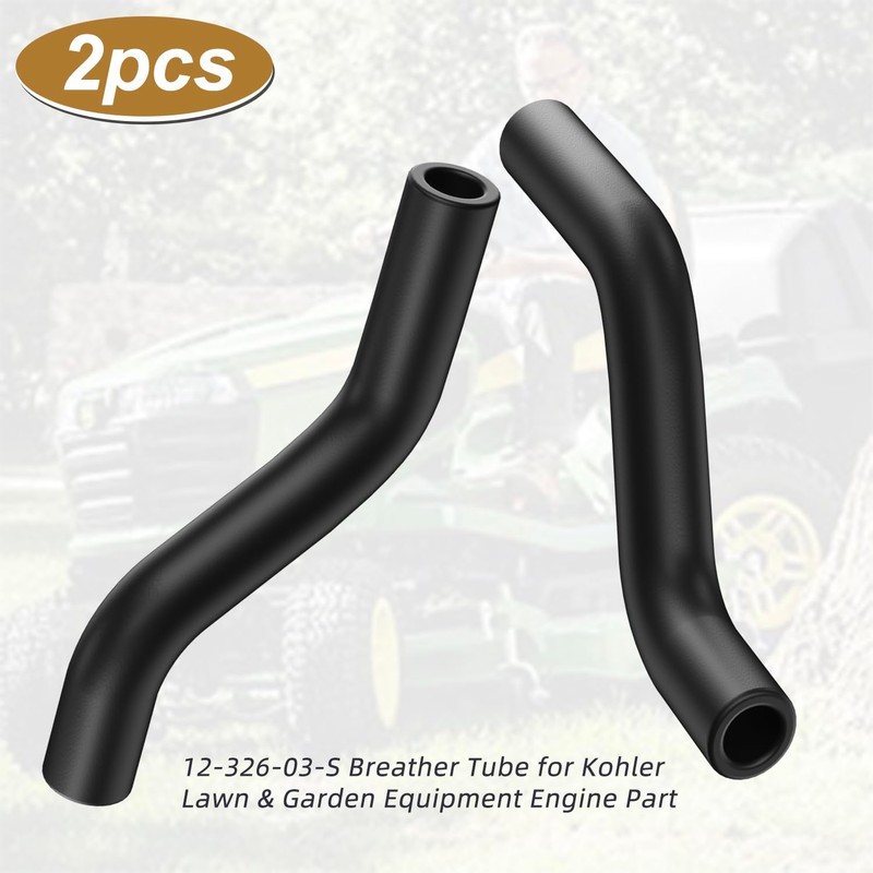 2pcs 12-326-03-S Breather Tube for Kohler Lawn & Garden Equipment