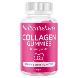 Haircarebear Collagen Gummies Strawberry Flavour 50 Gummies