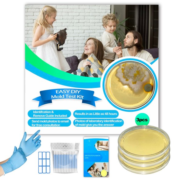 Latouni Mold Test Kit for Home,Home air Quality Detection,DIY Mold