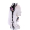 Kawaii-Story C-12-6 Black White Gothic Lolita Maid Cat Ears Headband