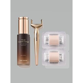 The Saem [Moda Outlet] [The Saem] True & Set US Ulsan Branch True Mushroom LX Elasticity Lifting Ampoule & Micro Shot 30ml + 2 rollers + 1 handle / [모다아울렛][더샘]트루 앤 세트 US 울산점 트루 머쉬룸 엘엑스 탄력 리프팅 앰플 앤 마이크로샷  30ml+롤러 2ea+핸들 1ea