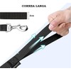 2pcs Correa para Perros, 15m Larga Correa de Entrenamiento para