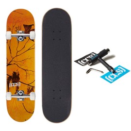[CCS] x Realtree Camo Skateboard Complete - Blaze - 7.00"