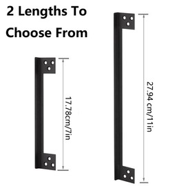 Door Latch Guard Plate, Door Security Protector Door Latch Shield, Stainless Steel Security Door Lock, Cover to Block Access to The Door Lock/Deadbolt Latch for Bathroom Doors (7''- 2Pack, Sliver)