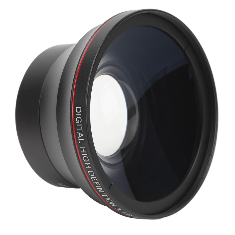 58mm 0.43X Wide Angle Lens Optical Glass Camera Lens with