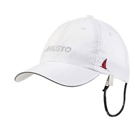 Musto Fast Dry Crew Cap in White AL1390