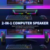 Computer Speakers, 2 in 1 PC Speaker , Gaming Speakers